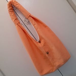 👜Orange purse/bag crossbody‎ boho travel tote. #748